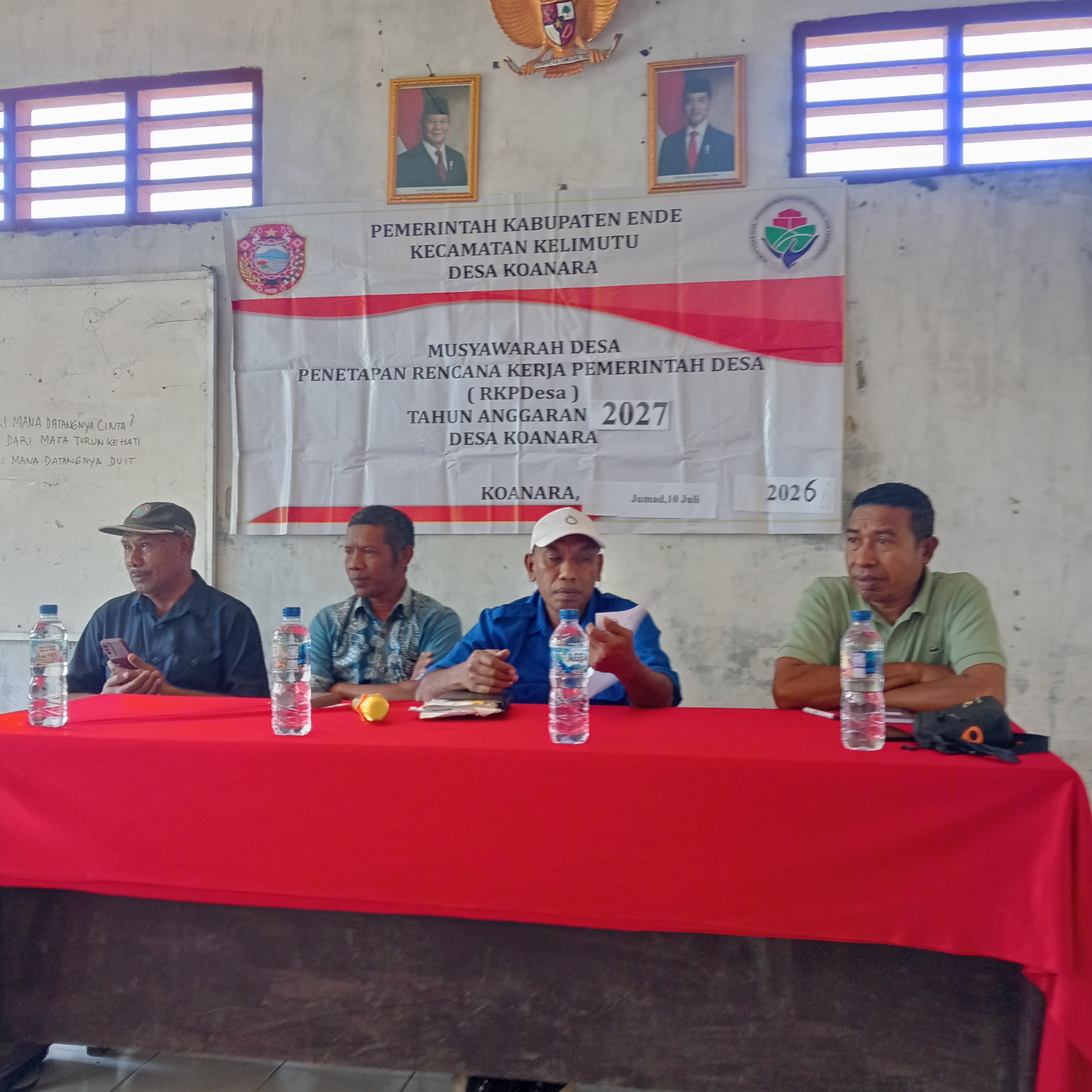 Musyawarah Desa ( MUSDES) RKPDesa T.A. 2027 Dan DURKP 2028  Desa Koanara